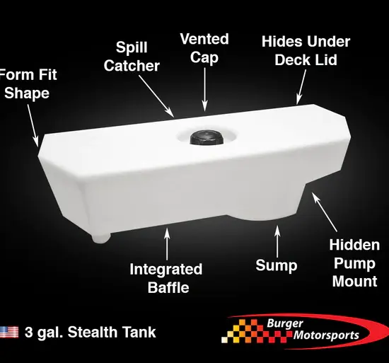 BMS 3 Gallon Stealth WMI Tank (F8X M3/M4)