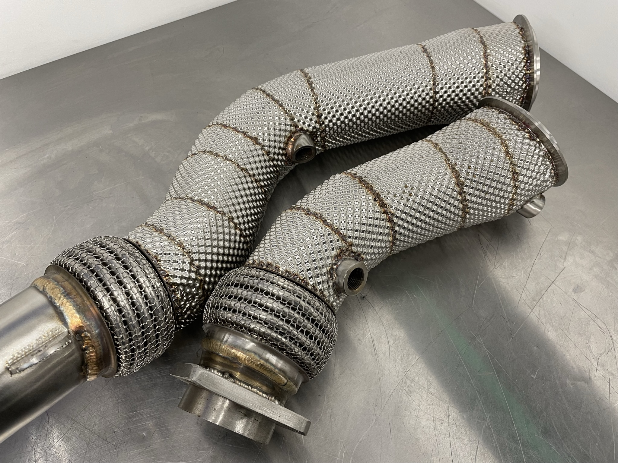 Hack Engineering Catless S55 Downpipes (F8X M2C/M3/M4) - Hack Engineering