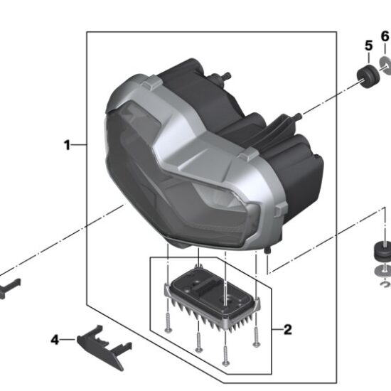 LED Headlight - 63128557220