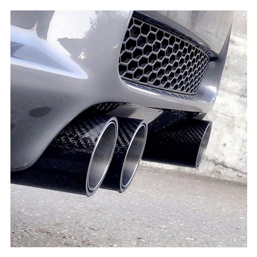 Burkhart Engineering 80mm Carbon Fibre Exhaust Tips (E92/E93 M3)