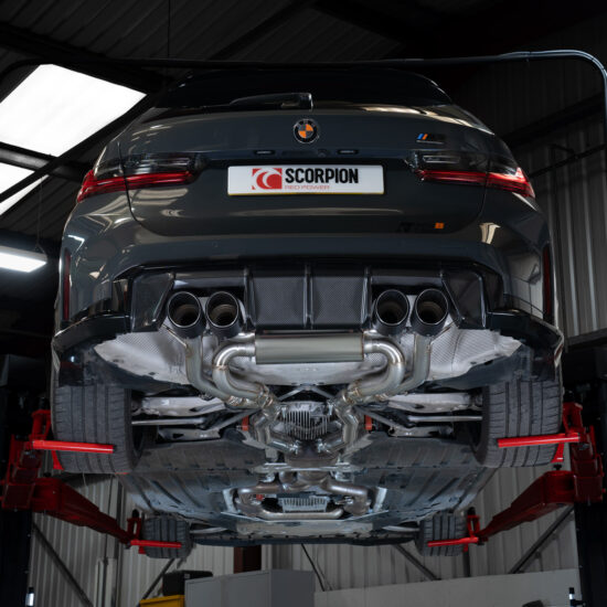 Scorpion Exhausts Half-System for G81 M3 Touring. Ascari Trims