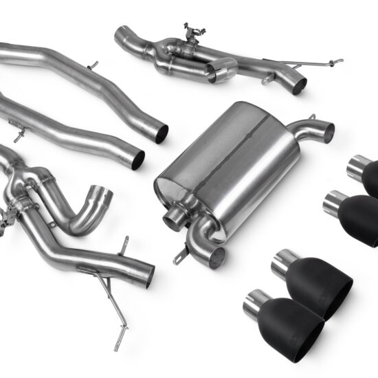 Scorpion Exhausts Half-System for G81 M3 Touring. Ceramic Daytona Trims.