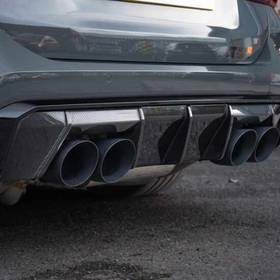 Scorpion Exhausts Half-System for G81 M3 Touring. Ceramic Daytona Trims.