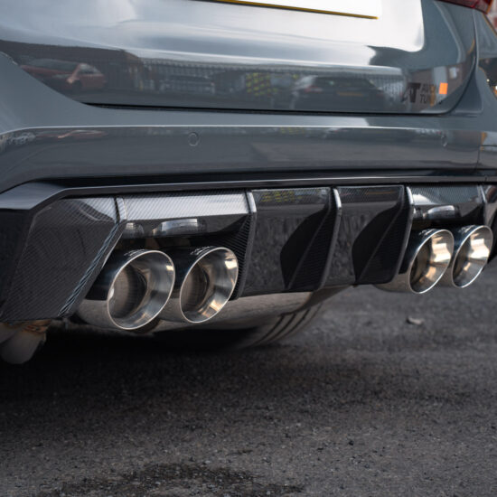 Scorpion Exhausts Half-System for G81 M3 Touring. Polished Daytona Trims