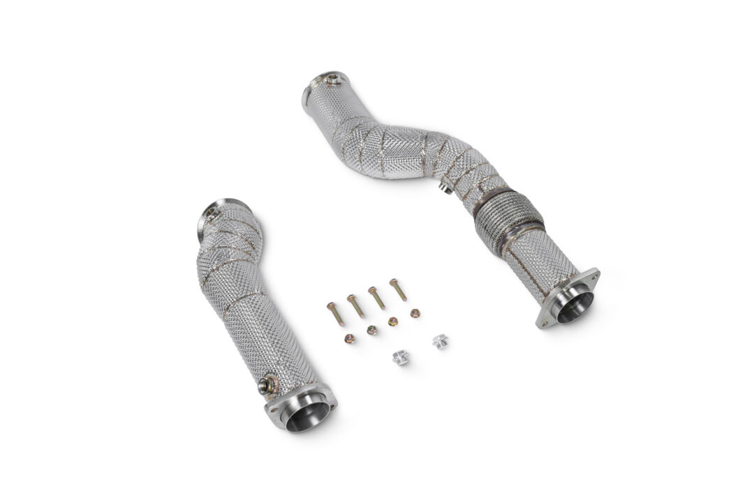 Scorpion Exhausts De-Cat Downpipes for G8X M3/M4.