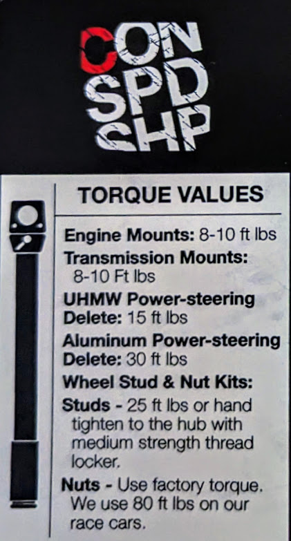 Condor general torque