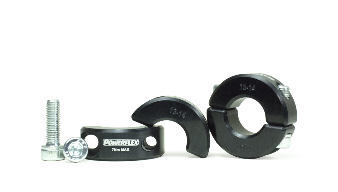 Powerflex Anti-Roll Bar Lateral Support Clamps in Various Sizes.