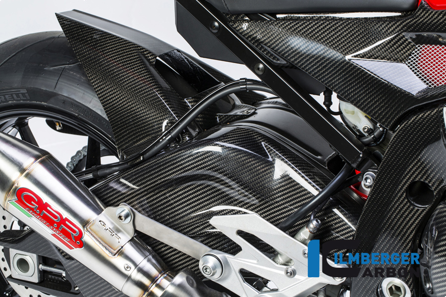 Ilmberger Carbon Rear Hugger incl. Chainguard (S1000RR Gen 1/2/3)