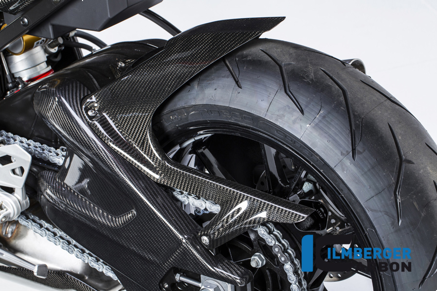 Ilmberger Carbon Rear Hugger incl. Chainguard (S1000RR Gen 1/2/3)