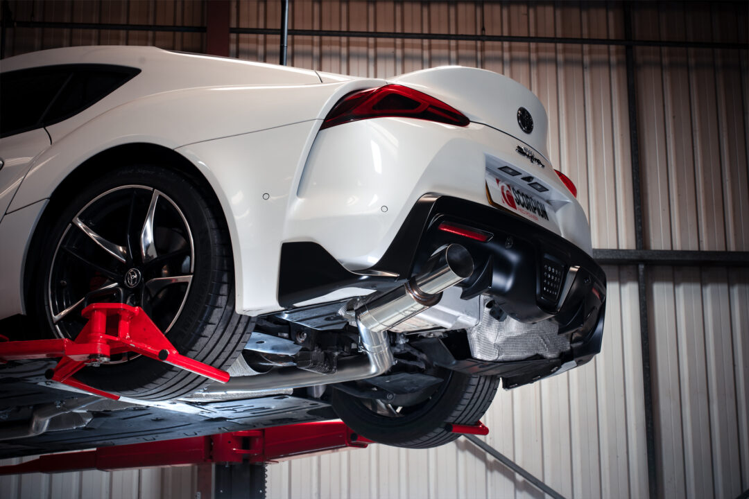 Scorpion Exhausts Cat-back Single Exit System for Toyota Supra.