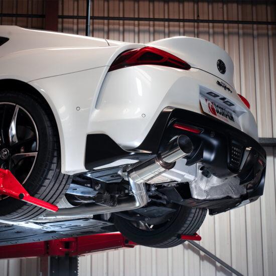 Scorpion Exhausts Cat-back Single Exit System for Toyota Supra.