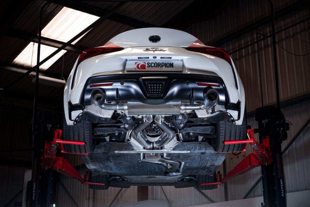 Scorpion Exhausts Non Resonated GPF-Back Valved Exhaust for Toyota Supra