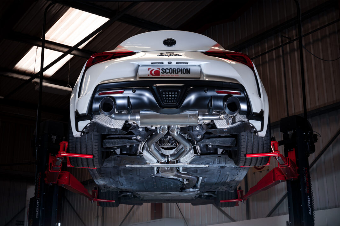 Scorpion Exhausts Non Resonated GPF-Back Valved Exhaust for Toyota Supra