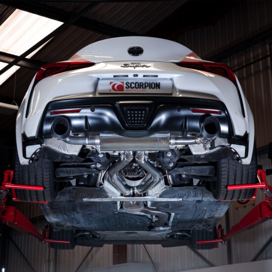 Scorpion Exhausts Non Resonated GPF-Back Valved Exhaust for Toyota Supra