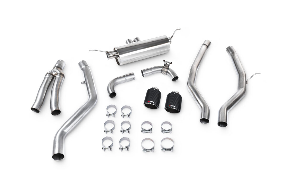 Scorpion Exhausts Non Resonated Cat-Back Valved Exhaust for Toyota Supra Non-GPF Model.