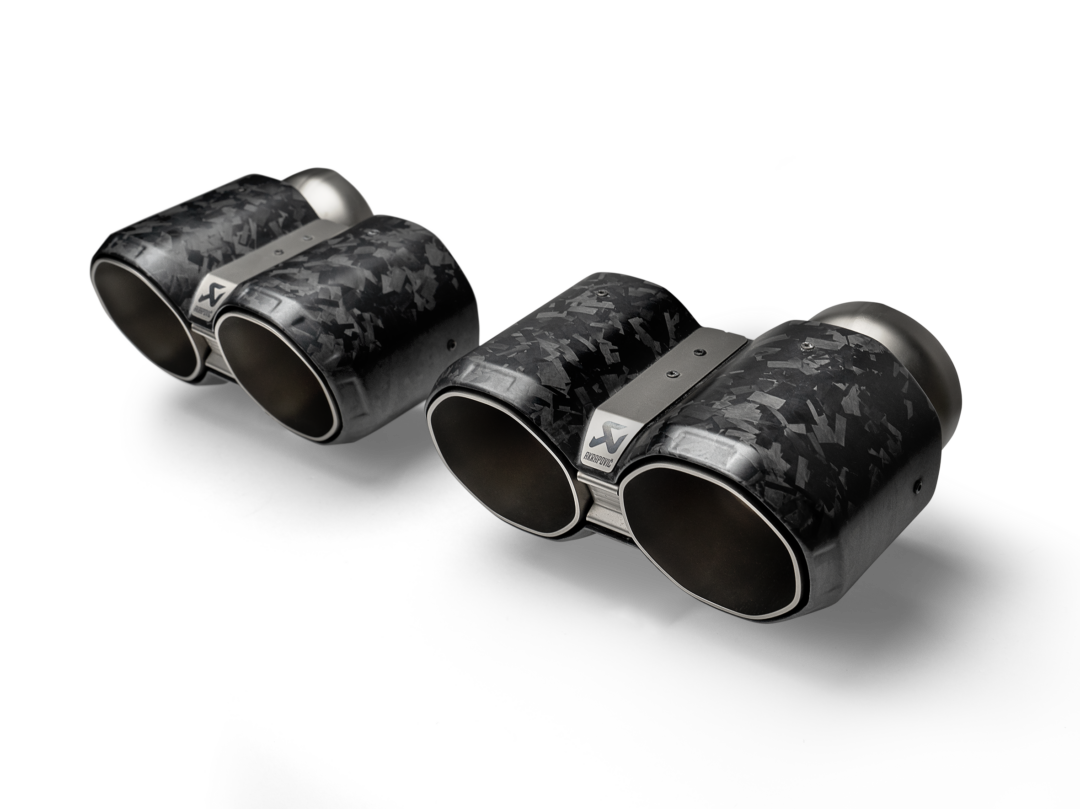 Akrapovič Tail Pipe Set Chopped Carbon Octagonal (G8X M2/M3/M4)