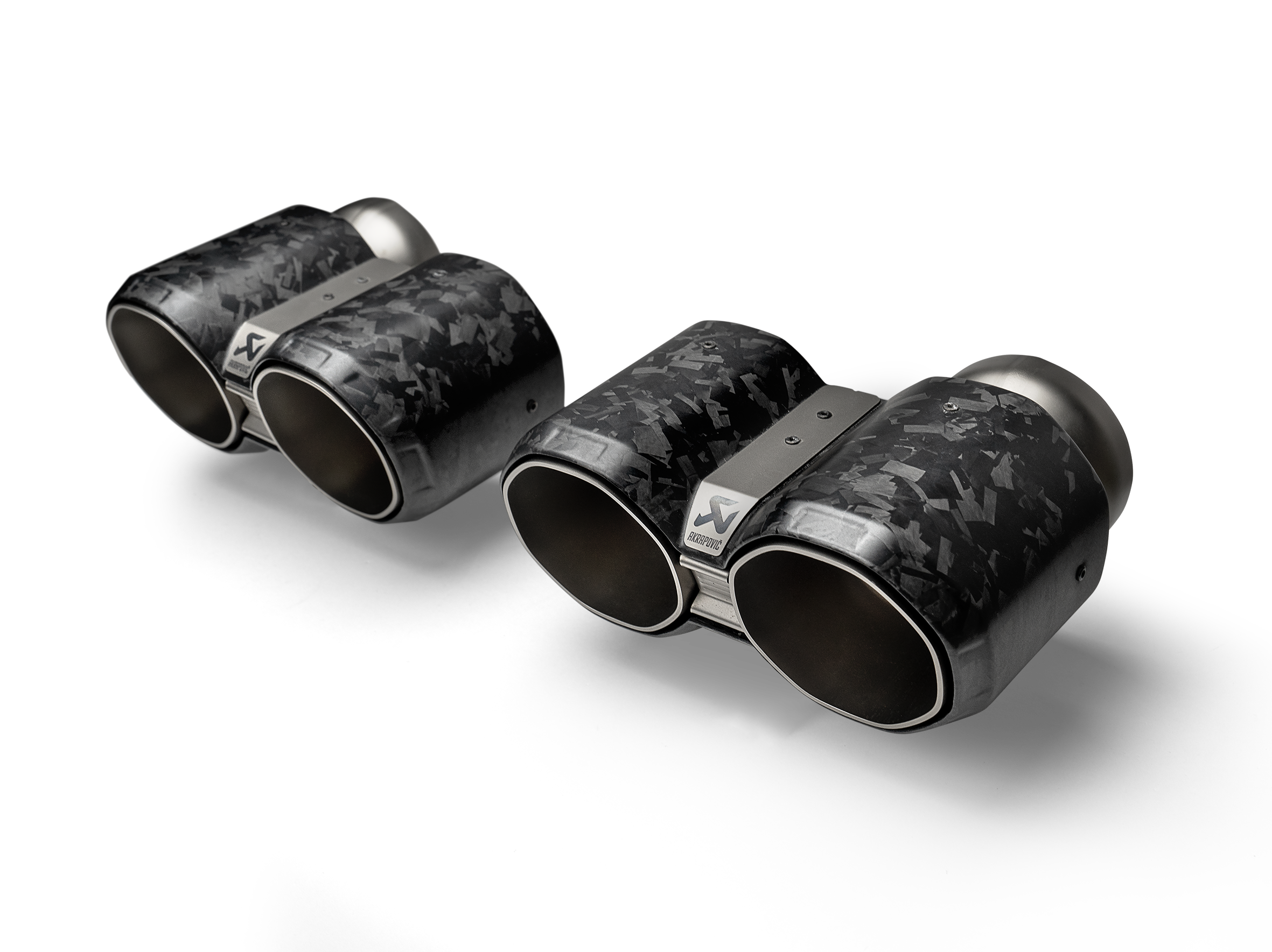 Akrapovič Tail Pipe Set Chopped Carbon Octagonal (G8X M2/M3/M4)