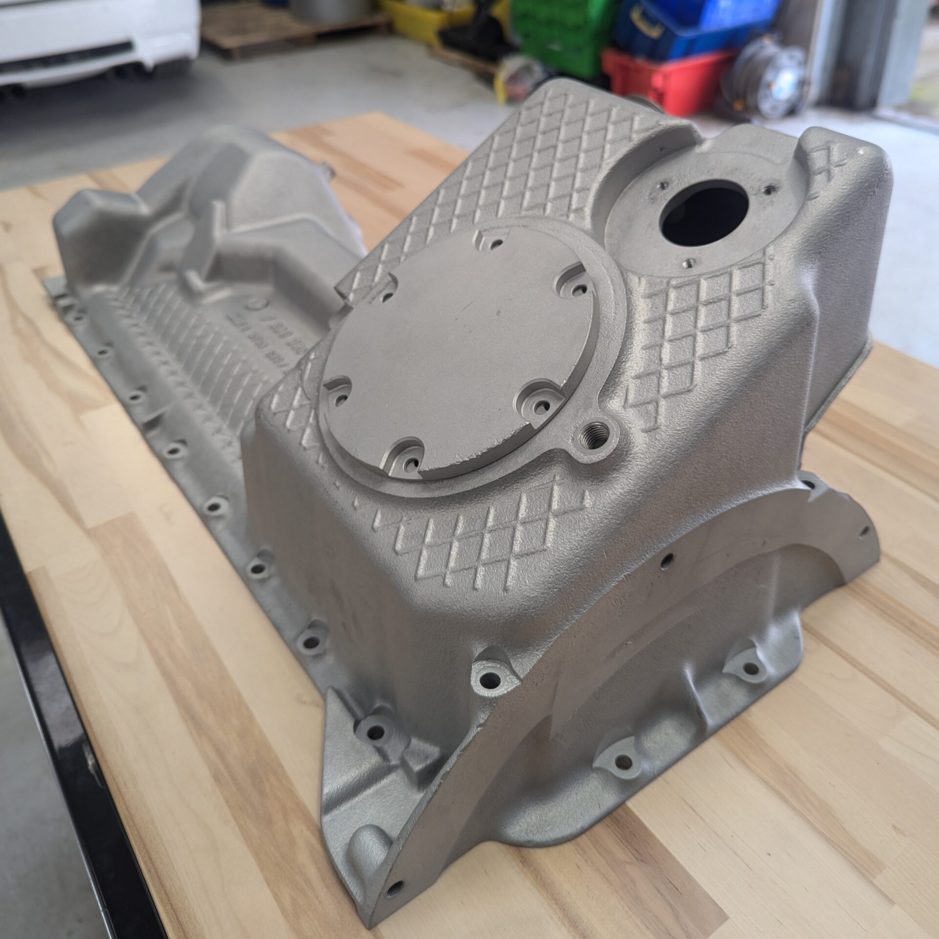 S54 Vapour Blasted Sump for E46 M3/Z3M/Z4M.