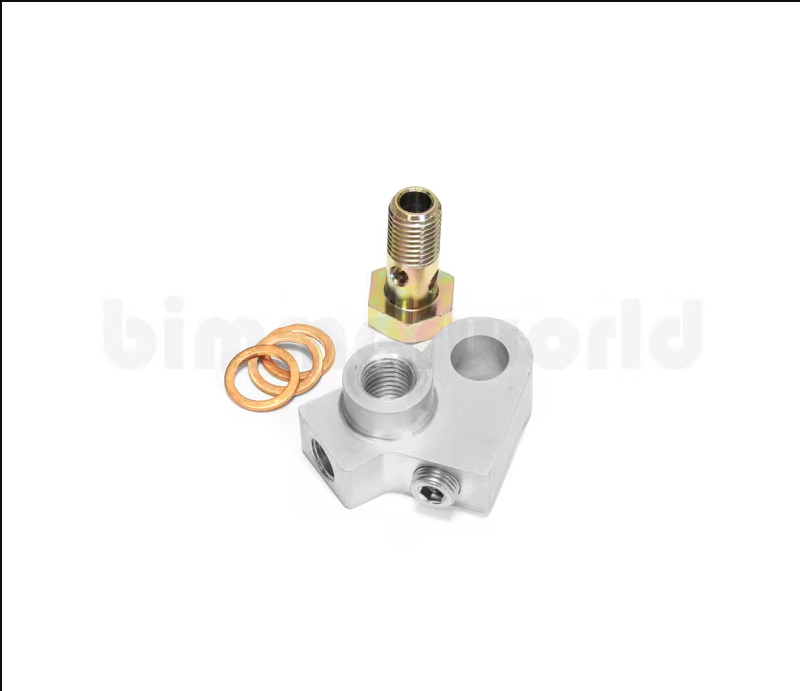 Bimmerworld Oil Distribution/Sending Block (M10/M30/M20/M42/M50/M52/M54/S14/S50/S54/S65)