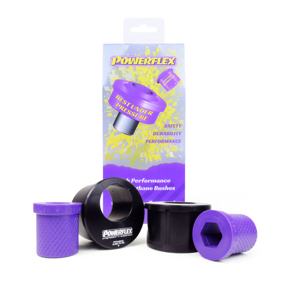 Powerflex Front Wishbone Rear Bushes, Caster Offset for E46 Non-M.