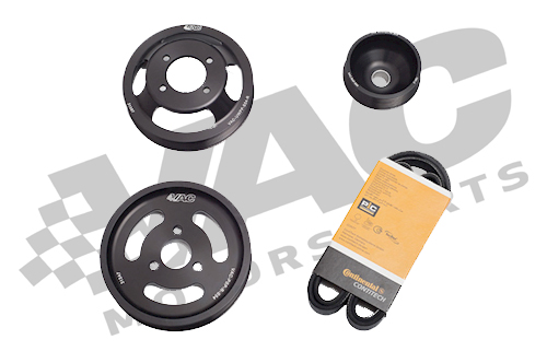 VAC Motorsports Lightweight Underdrive Pulley Set, Street (S54)