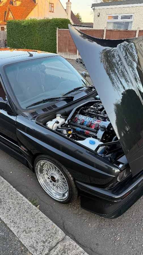Cleaned and show ready for @_foodandfuel_ with

@topdeadc 
@autoalex 
@taylorhetherington_ 
@m.power.mad 
@keefoncars 

See you there 😎

#cars #bmw #e30 #m3 #e30m3 #s14b25 #bbs #bbsrs #showcar #tracktool #foodfuel #foodandfuel #topdeadcentre #tdc #autoalex #taylorhetherington #show #carshow #showready #hackengineering